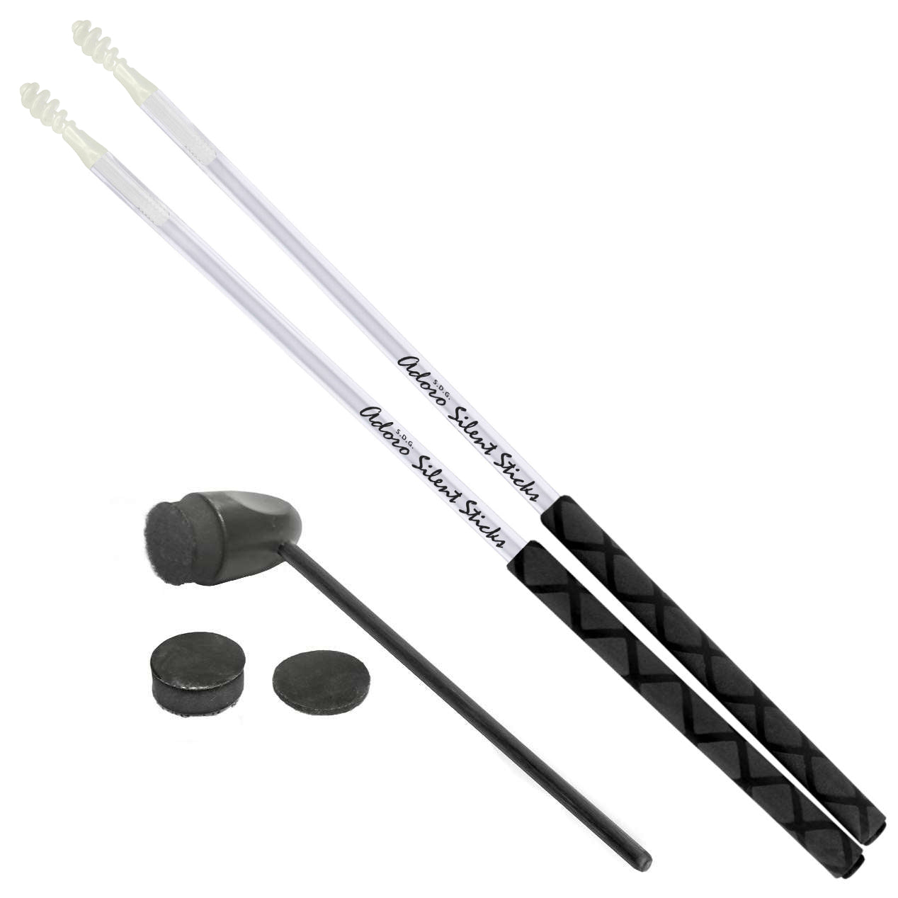 Beater & Silent-A-Sticks Set – Adoro Drums